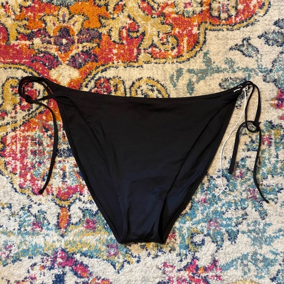 Everlane String Bikini Bottom, Black | Sz XXL - Picture 2 of 7